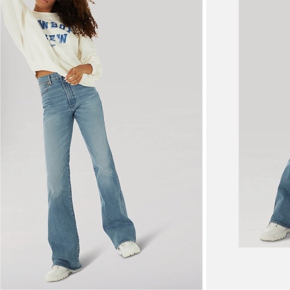 Wrangler Westward 626 High-Rise Bootcut Jeans Zelda Color Womens Size 33 - Picture 2 of 15